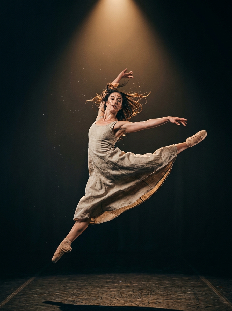 Ação 120 FPS Bailarina